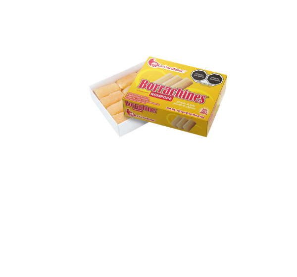 Borrachines Sabor Rompope 24 Piezas